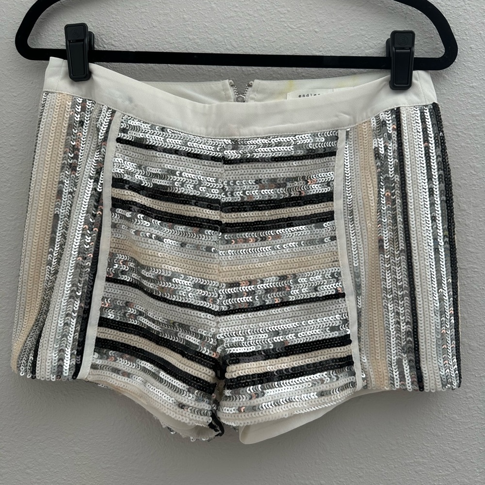 Endless Rose sequins party short! Size Medium